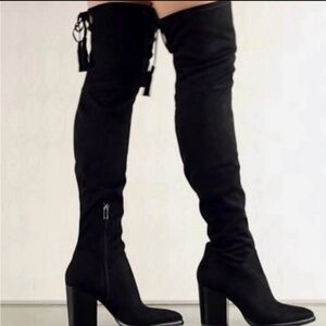 Marc Fisher Suede Over the Knee Women's Boots. Size 5.5